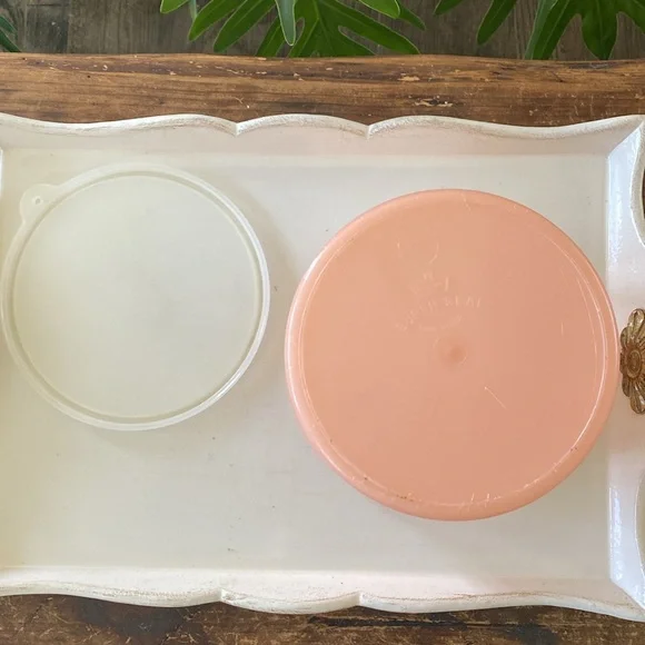 Vintage Eagle Super Seal Pink Container. Made in USA - Picture 4 of 6